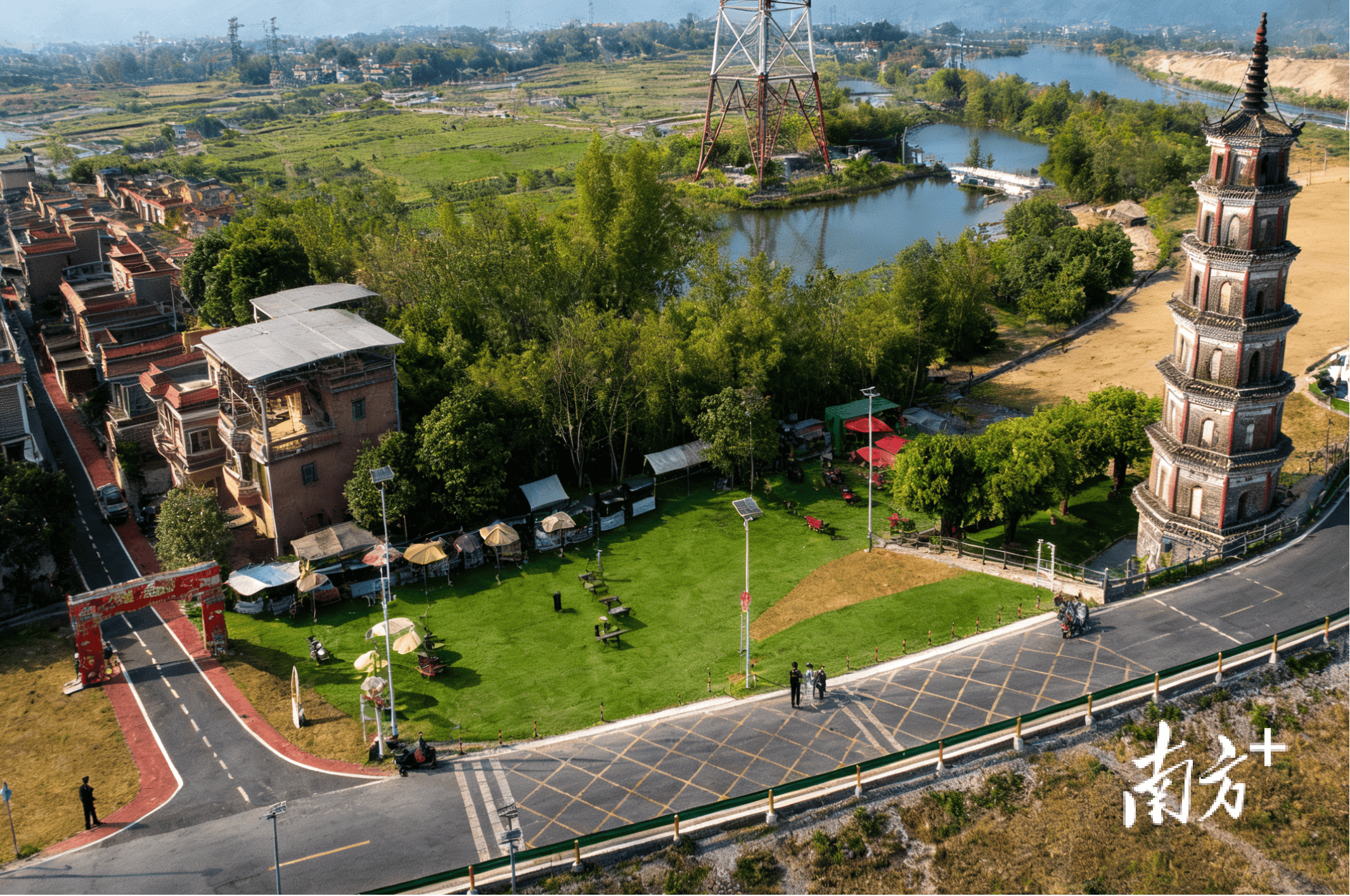 塘镇全域焕新解锁北江河畔的沉浸式年味开元棋牌app“红”动山塘！清新区山